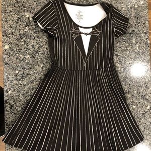 COSTUME Nightmare Before Christmas Bat Tuxedo Dress Sz 4-6 Small S